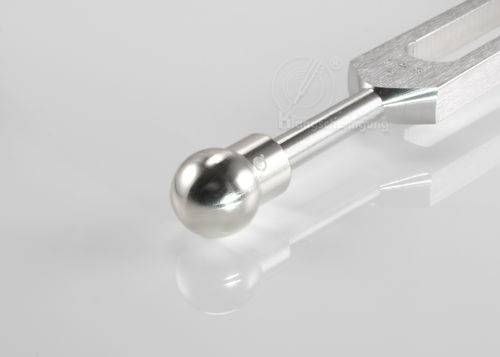 Stimmgabelaufsatz Silber beschichtet rund 15-16mm